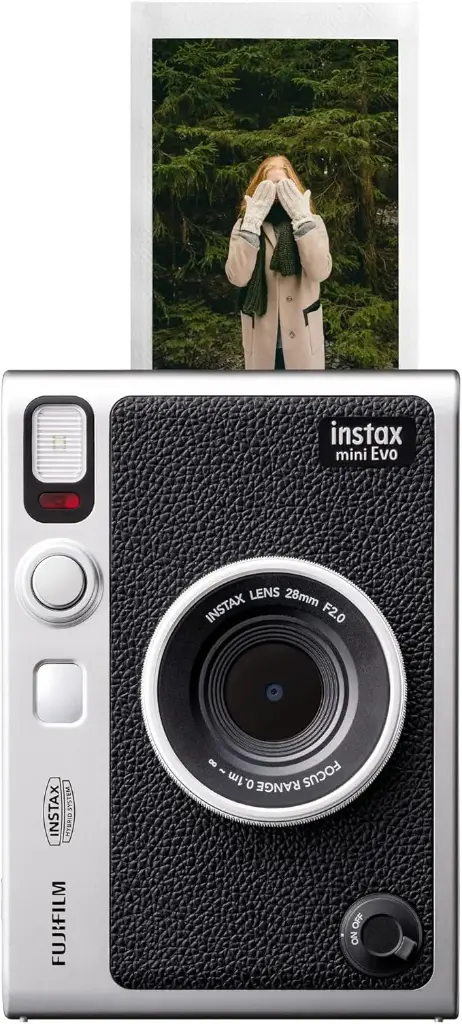 Fujifilm Instax Mini EVO Instant Camera - Black - Pre-Owned