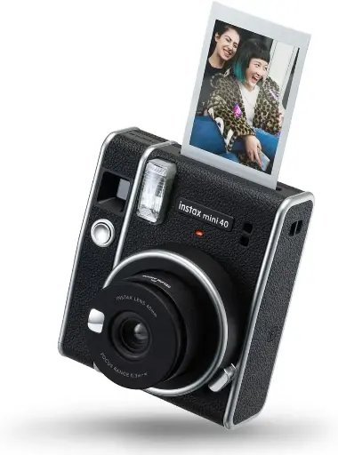 Instax Mini 40 Instant Film Camera, Black - Pre-Owned