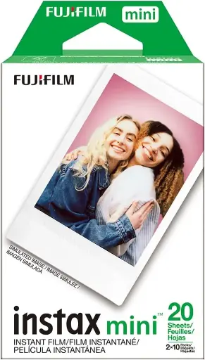 Fujifilm Instax Mini Instant Film Twin Pack (Total 20 Shoots) - Pre-Owned