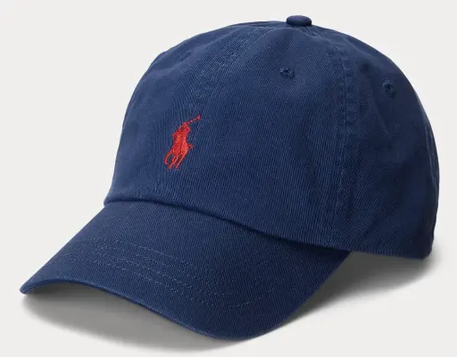 The Iconic Cotton Chino Ball Cap - Ralph Lauren- Preowned